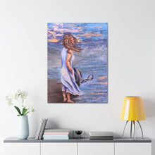 Load image into Gallery viewer, Beach Thoughts Canvas Gallery Wrap Print
