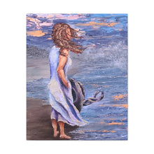 Load image into Gallery viewer, Beach Thoughts Canvas Gallery Wrap Print