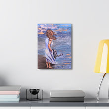 Load image into Gallery viewer, Beach Thoughts Canvas Gallery Wrap Print