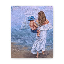 Load image into Gallery viewer, Beach Mama Canvas Gallery Wrap Print
