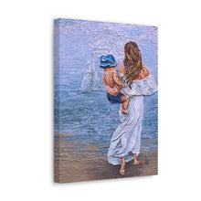 Load image into Gallery viewer, Beach Mama Canvas Gallery Wrap Print