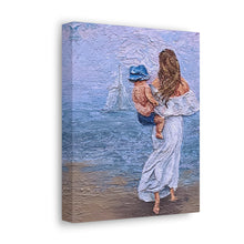 Load image into Gallery viewer, Beach Mama Canvas Gallery Wrap Print