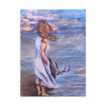 Load image into Gallery viewer, Beach Thoughts Canvas Gallery Wrap Print