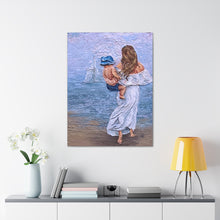 Load image into Gallery viewer, Beach Mama Canvas Gallery Wrap Print