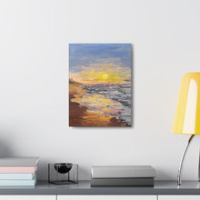 Load image into Gallery viewer, Beach Sunrise Canvas Gallery Wrap Print