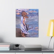 Load image into Gallery viewer, Beach Thoughts Canvas Gallery Wrap Print
