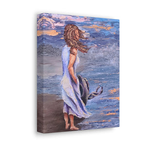 Beach Thoughts Canvas Gallery Wrap Print