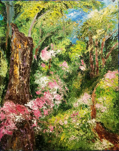 Laurels in Bloom - Canvas print