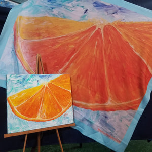 Orange Slice, Canvas print